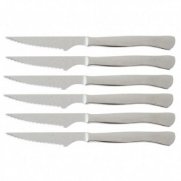 CUCHILLO. SET 6 CHULETEROS...