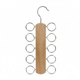 PERCHA MADERA PAÑUELOS 10...