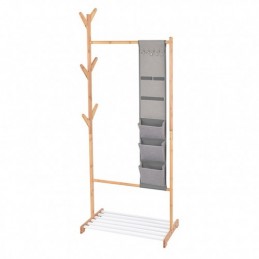 COLGADOR BAMBU C/REPISA...