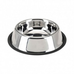 COMEDERO INOX. PERROS 25 CM