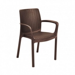 SILLA BALI MARRÓN