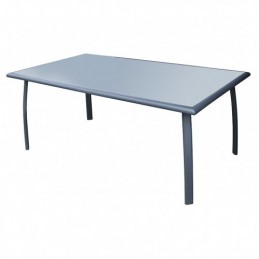 MESA ALUMINIO 180X100X73 CM...