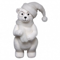 FIGURA OSO CON GAFAS Y...