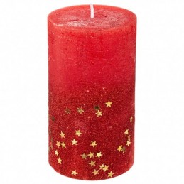 VELA CON ESTRELLAS 12X7 CM....