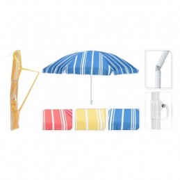 PARASOL PLAYA Ø 180 CM. UPF...