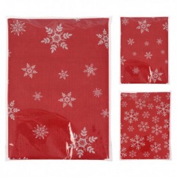 MANTEL 130X180CM.ROJO...