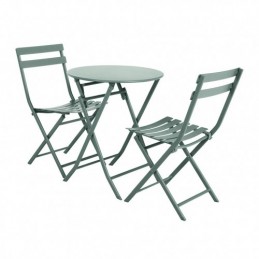 SILLA METÁLICA.PLEGABLE. VERDE