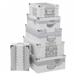 PACK 6 CAJAS CARTON RECT....