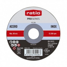 DISCO CORTE INOX/METAL...