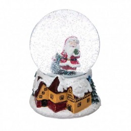 BOLA NIEVE STA CLAUS...