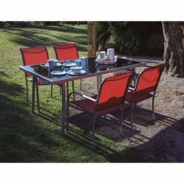SILLA ACERO/TEXTILENE....
