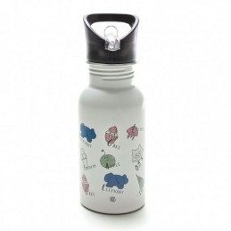 BOTELLA INOX 400 ML SNACK RICO