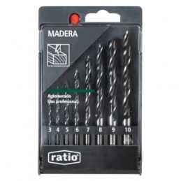 JGO. 8 BROCAS PARA MADERA...