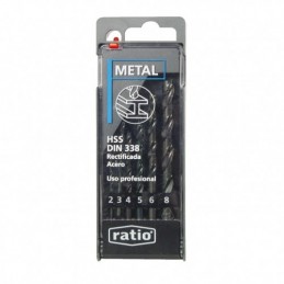 BROCAS P/METAL HSS RECT JGO...