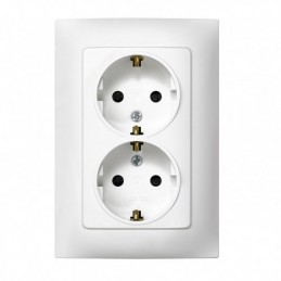 DOBLE BASE ENCHUFE SERIE 10...