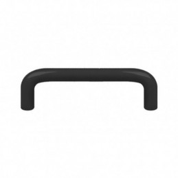 TIRADOR ABS 96MM NEGRO BRILLO