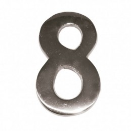 NUMERO NIQUEL MATE 10 CM Nº...