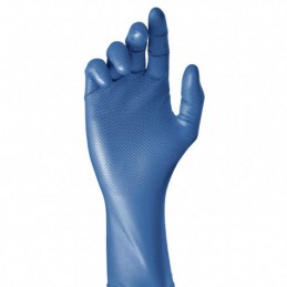 GUANTE DESECH. NITRILO AZUL...