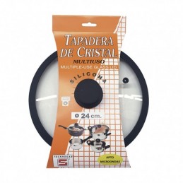 TAPADERA CRISTAL/SILICONA...