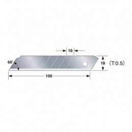 CUCHILLA LCB-50 100 UDS....