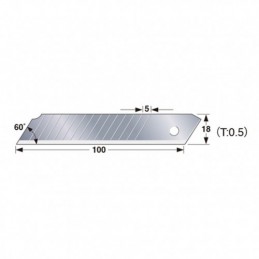 CUCHILLA LCB-50D 10 UDS....