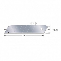 CUCHILLA LCB-65  10 UDS....