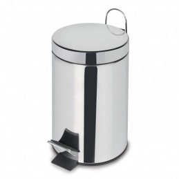 CUBO PEDAL ACERO INOX. 12...